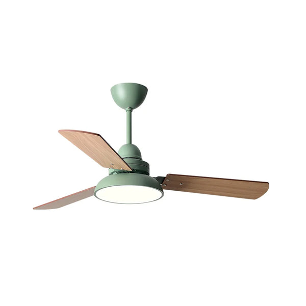 Nordic Industrial Blade Ceiling Fan Light