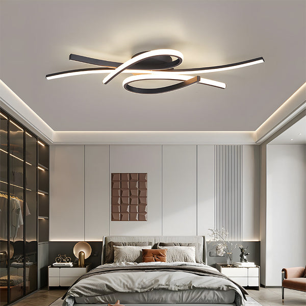 Modern Acrylic Semi Flush Living Room Ceiling Lights
