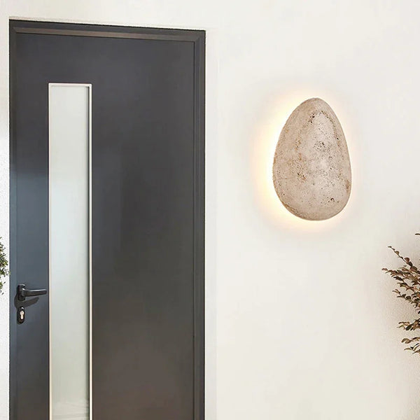 Waterproof Yellow Travertine Wall Light | IP65 | CL785202N