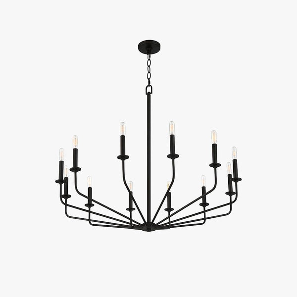 Silva Modern Industrial LED Chandelier Living Room
