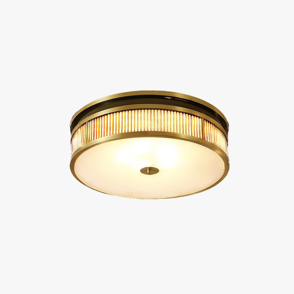 Silva Retro Flush Mount Ceiling Light Living Room Bedroom