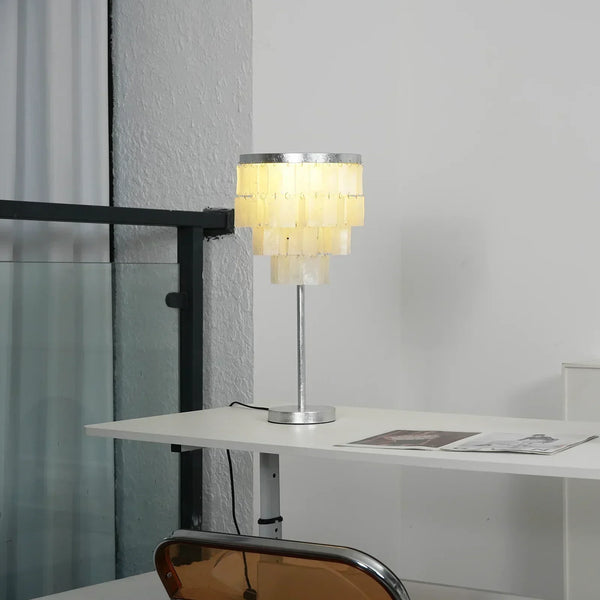Skye Tiered Shell Table Lamp