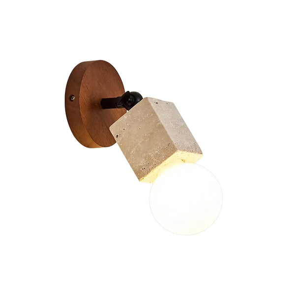 Adjustable Versa Stone Travertine Wall Light