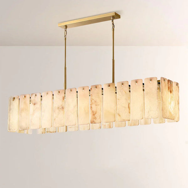 The Voltesio Linear | Brass & Alabaster | CLVTS