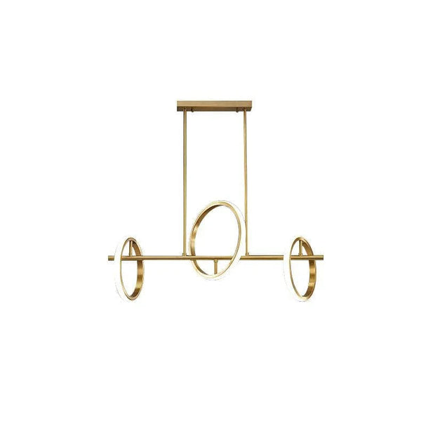 Gold Ring Chandelier