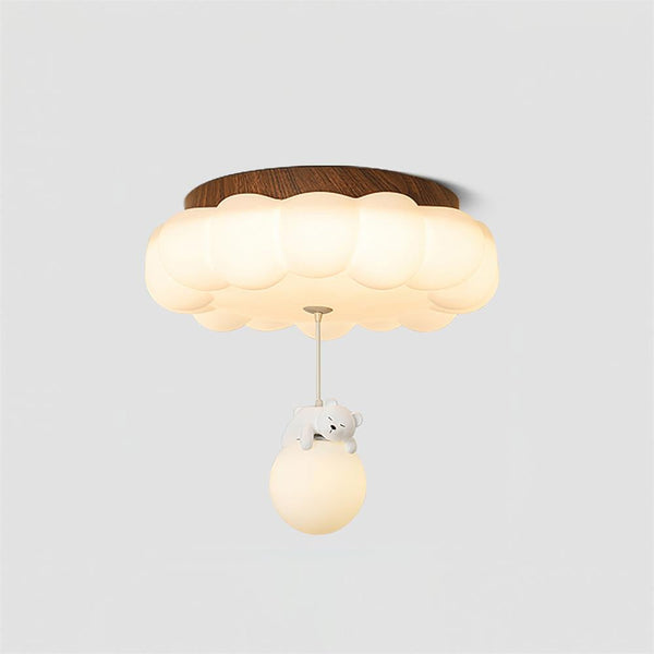 Quen Cute Cake Bear Ceiling Light