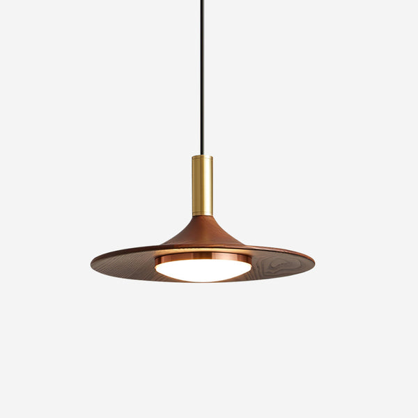 Pend­­ant Light Hat Shape Midcentury