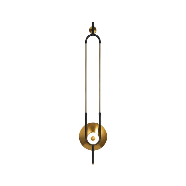 Ellipse Ring Marble Wall Light
