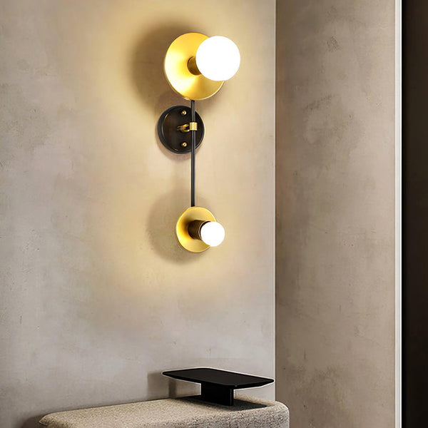 Contemporary Geometric Composition Wall Lamp