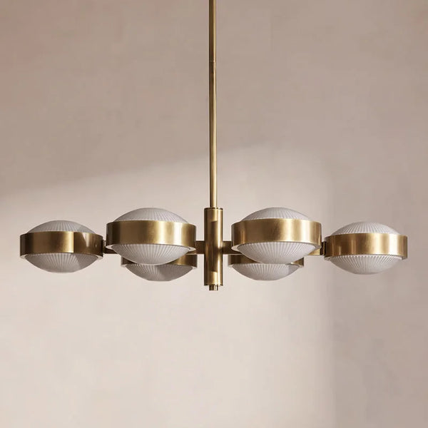 Edith Brass Linear Chandelier | CLEDDI89Q