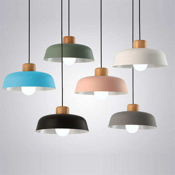 Nordic Creative Wooden Pendant Lamp