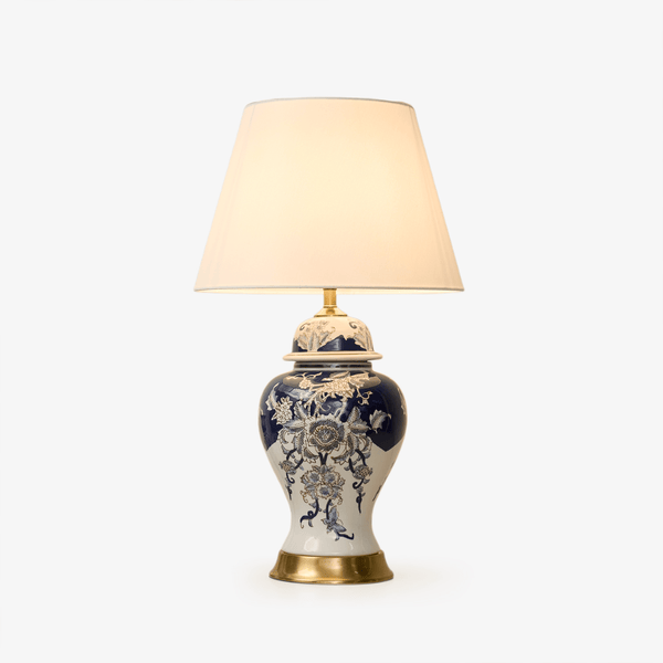 Gilt Accented Table Lamp
