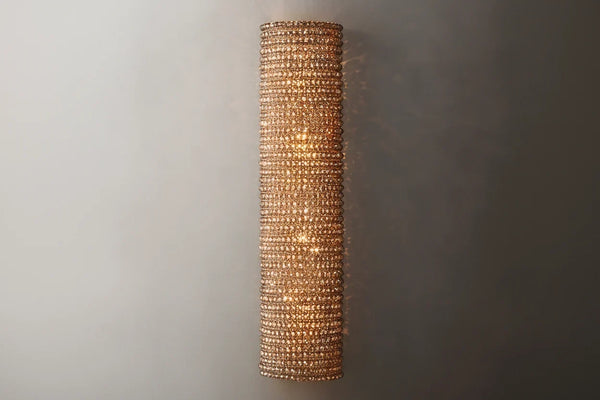 Amber Crystal Wall Sconce | CLSC0951W