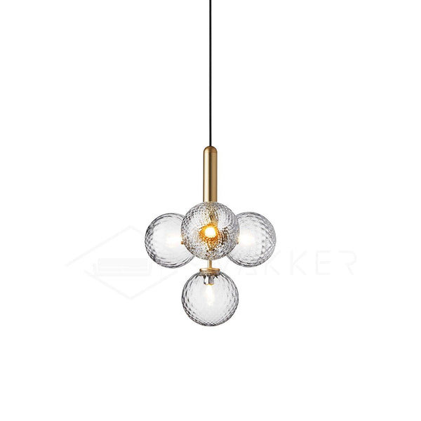 Aurelion Brass Industrial Pendant Light