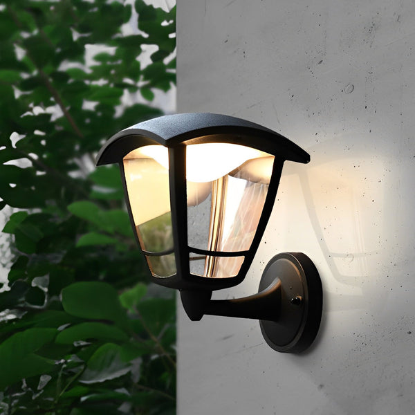Stuart Retro Vintage Plug in Outdoor Wall Lamp