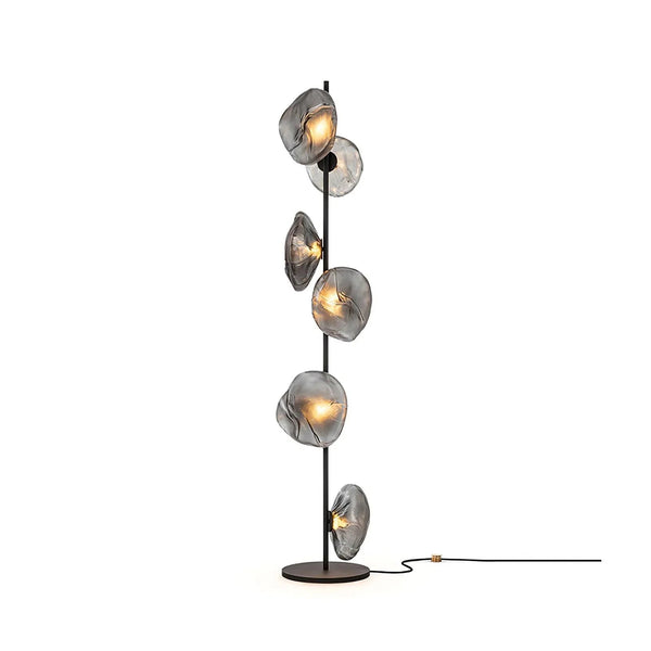 Glass Petals Floor Lamp