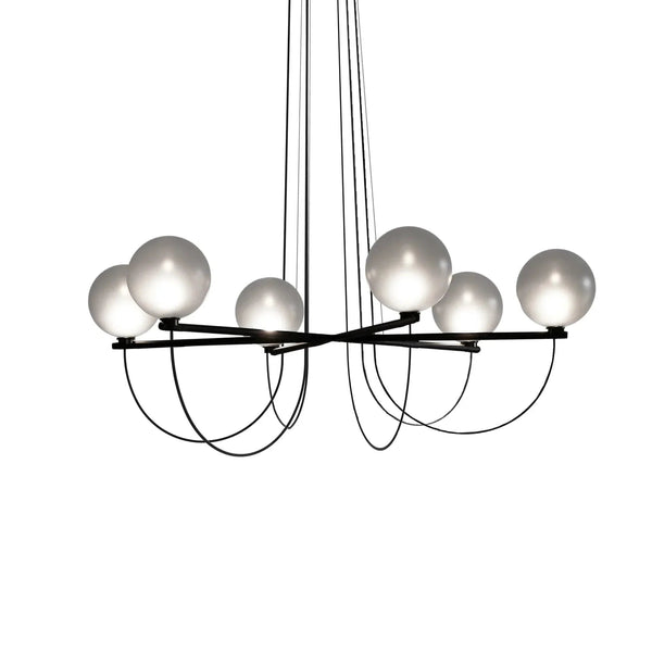 Globe Chandelier | Modern Art Deco Chandelier