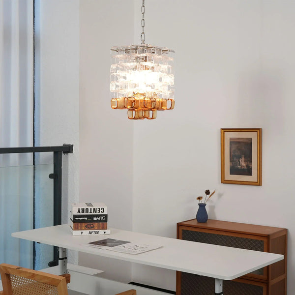 Lce Cubes Interlocking Chandelier