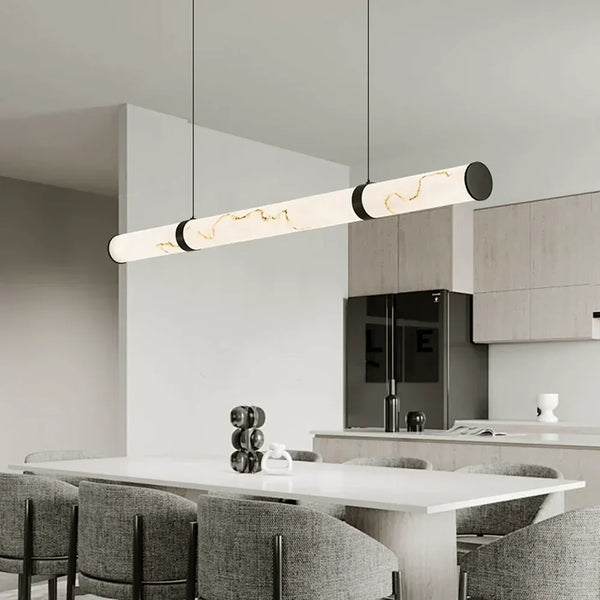Alabaster Linear Pendant Light