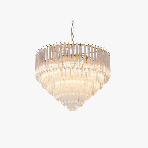 Silva Modern Luxury Art LED Pendant Light Glass Living Room