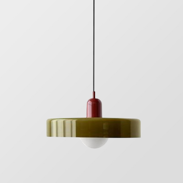 Colorful Bauhaus Glass Kitchen Island Ceiling Pendant Light