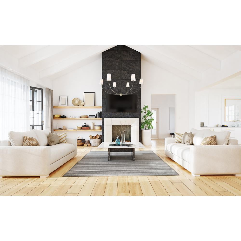 Vetheisra Vintage Industrial Brass Fabric Chandelier