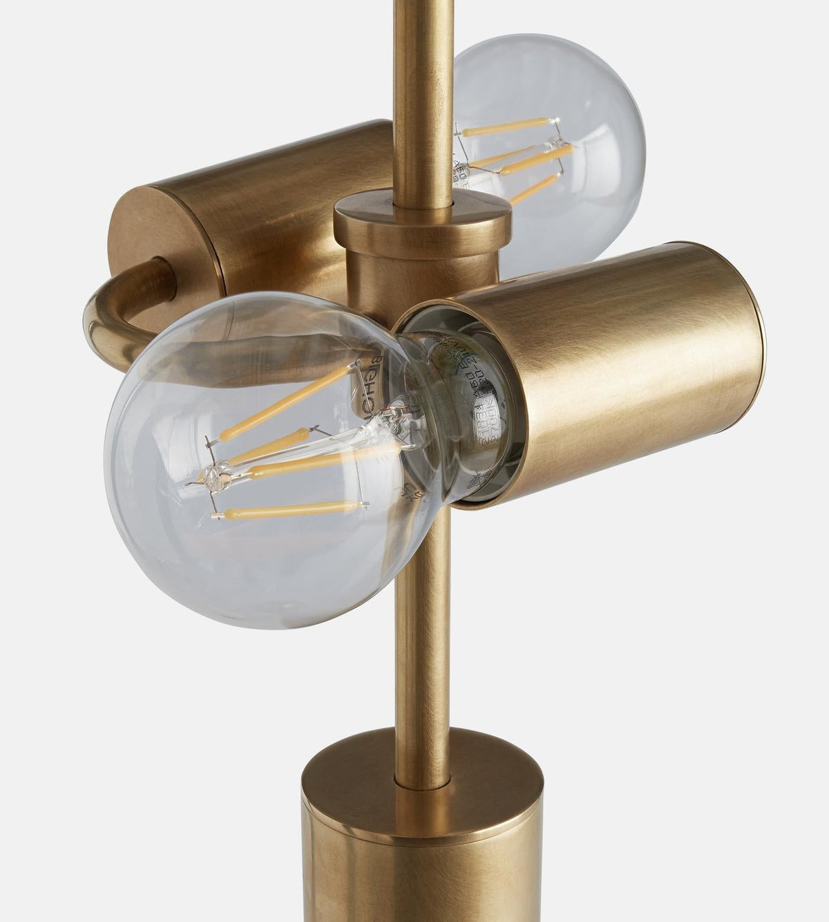 Crackle Glass Floor Lamp | Amber | CLCRK301-AMB