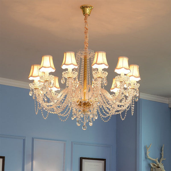 Kristy LED Chandelier Crystal Glass Living Room Bedroom