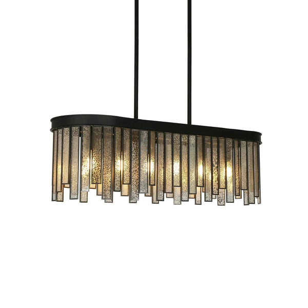 Hemaaolay Colored Glass Chandelier