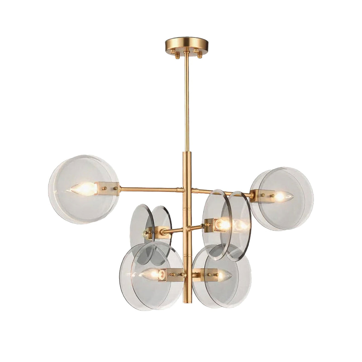 Disc Arteriors Norwich Glass Chandelier