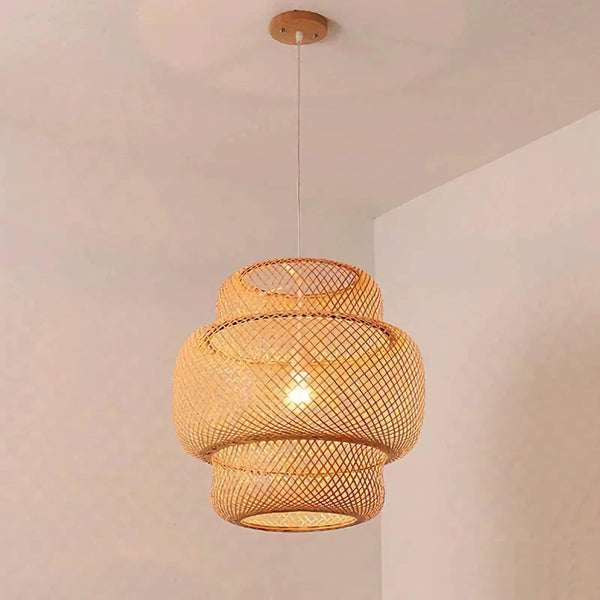 Handmade Bamboo Pendant Light