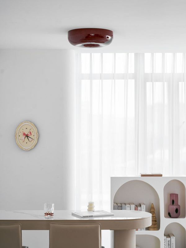 Swirl Glass Ceiling Lamp