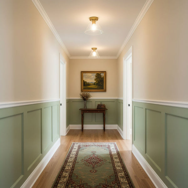 Simple Style Flush Mount Light