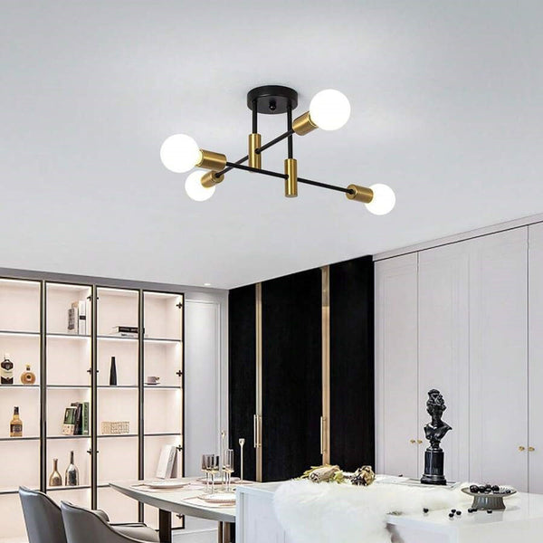 Modern Nordic Black Ceiling Lights