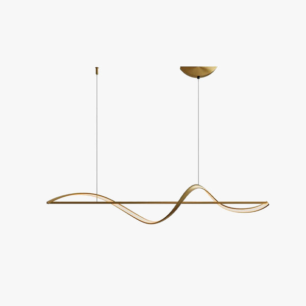 Arelia Pendant Light Wave Minimalist