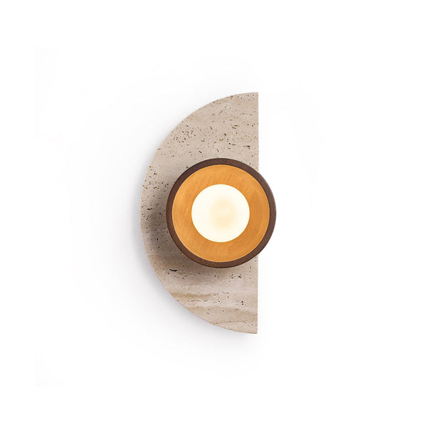 Dvaluvyi Travertine Wall Lamp