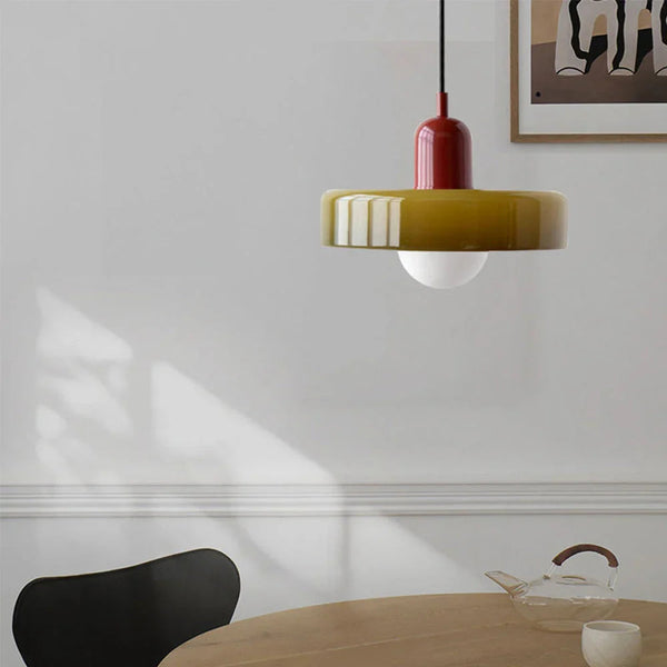 Bauhaus Modern Glass LED Utility Rooms Ceiling Pendant Light