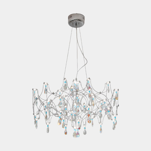 Chandelier Mira Quasar Starry Colored Crystal LED