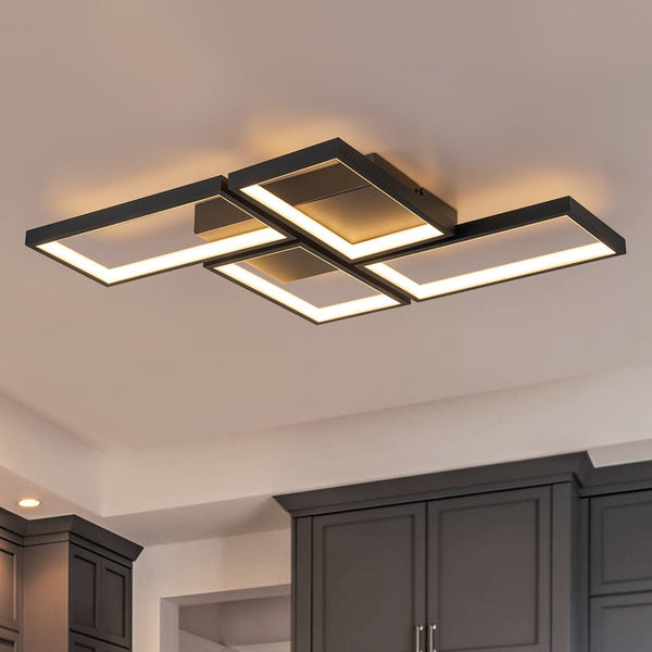 Caelan Minimalist LED Semi Flush Mount Ceiling Light