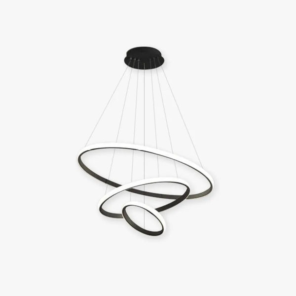 Minimal LED Ring Bedroom Hanging Pendant Light