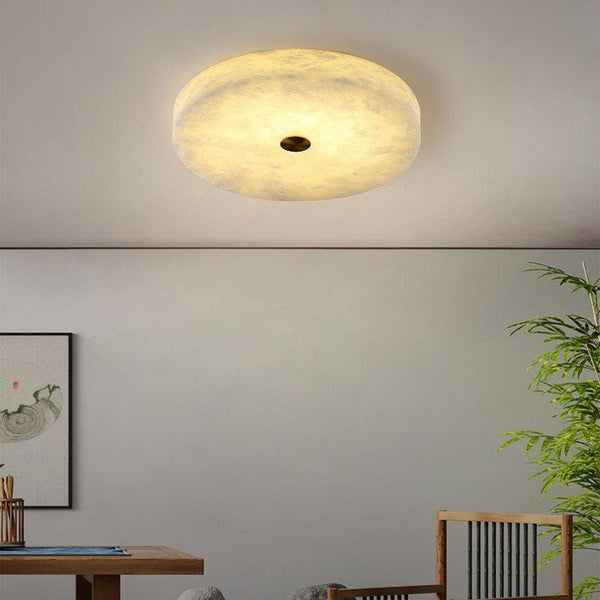 Marble ceiling lamp