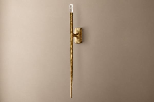 Long Brass Stick Wall Sconce | CLRE0079L