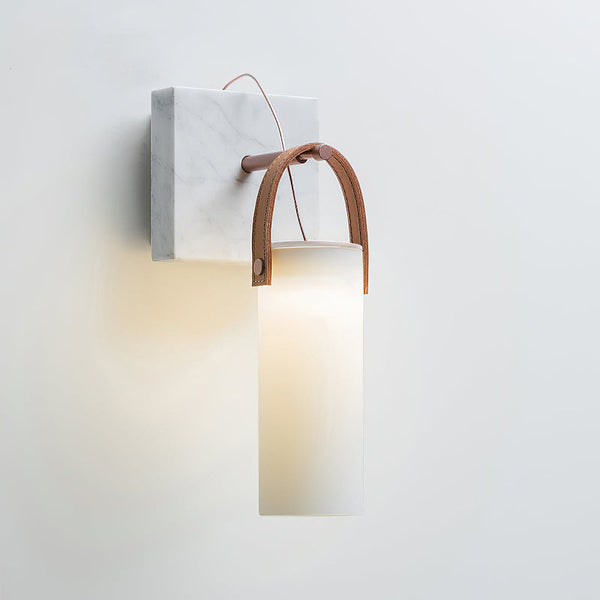Zerinen Marble Glass Wall Lamp