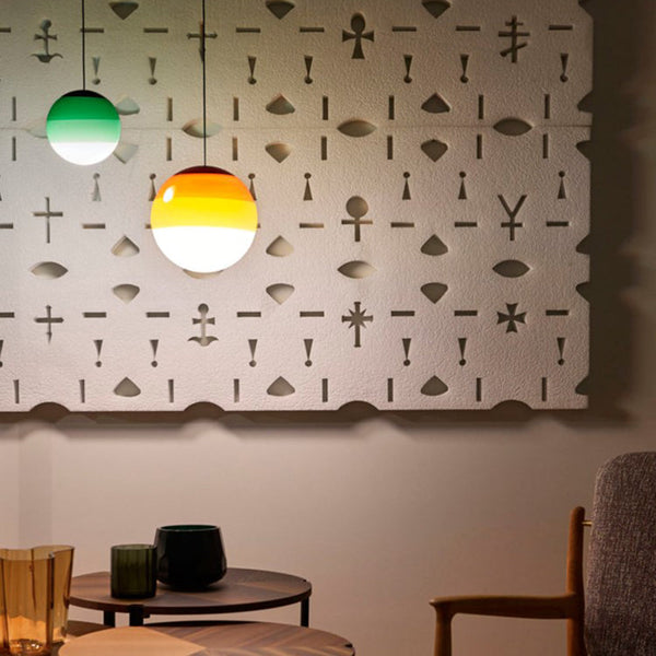 Edith Colorful Glass Pendant Light
