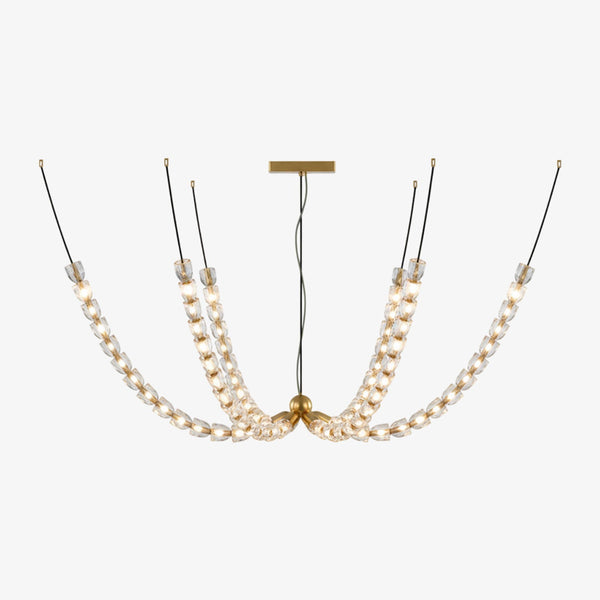 The Gabriel Branch LED Chandelier | Custom Size & Made-to-Order Lighting for Luxury Homes & Commercial Spaces