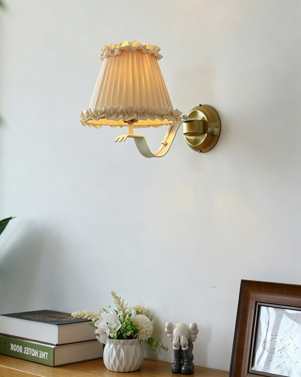 Rosabelle Ruffle Wall Sconce