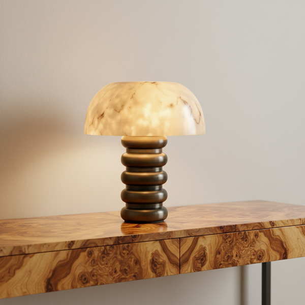 Alabaster Dome Table Lamp | CLGHD564FG