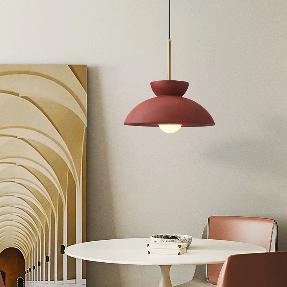 Nordic Minimalist Resin Pendant Light For Dining Room