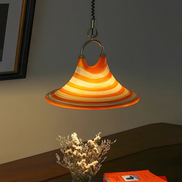 Aria Trumpet Plastic Pendant Lamp