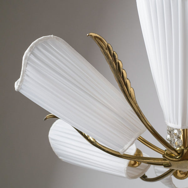 Arsole Fabric Crystal Chandelier